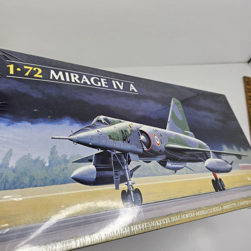 Heller 1:72 Mirage IV A Model Kit 80351 Sealed NOS French Strategic Bomber 86 Pc